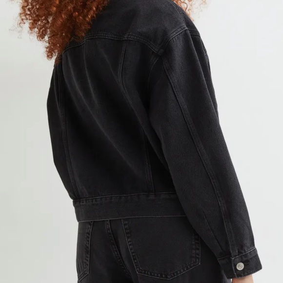 H&M Oversized Denim Jacket | Size US 12 - Picture 4 of 9